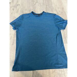 Ten Thousand Adult The Versatile Shirt L Blue Active Training Workout Gym Mens